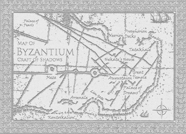Map of Byzantium - Craft of Shadows: God of Thieves